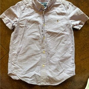 Polo Ralph Lauren Light Gray Casual Button Down Shirt